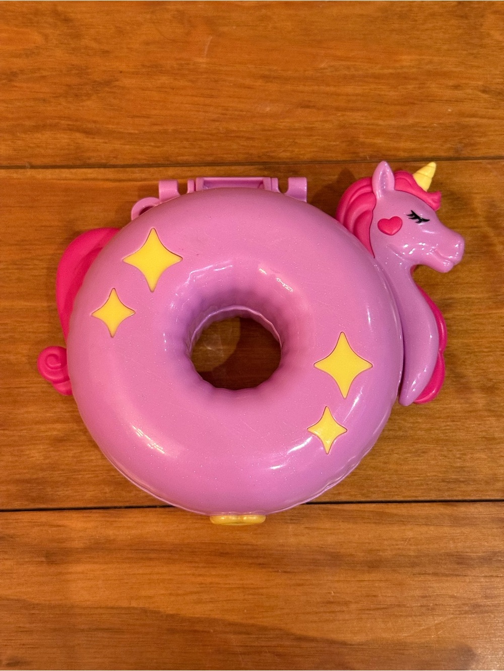 Polly Pocket Sparkle Cove Adventure Unicorn Floatie Compact set